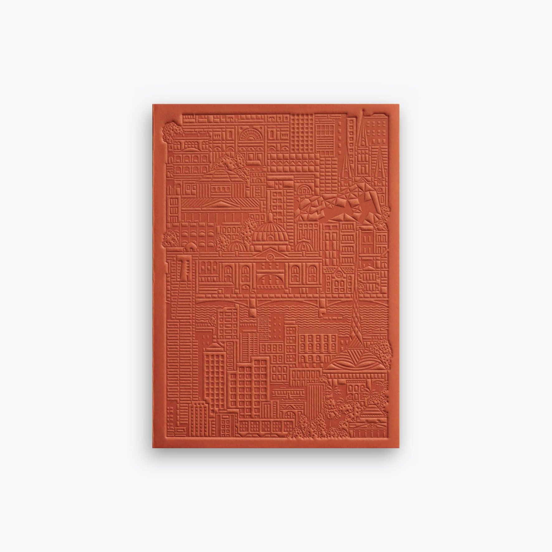 The City Works - Notebook - Melbourne - B6 - Rust
