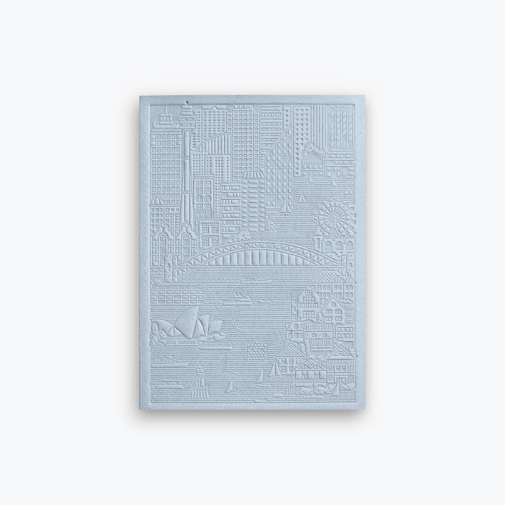 The City Works - Notebook - Sydney - B6 - Sky Blue