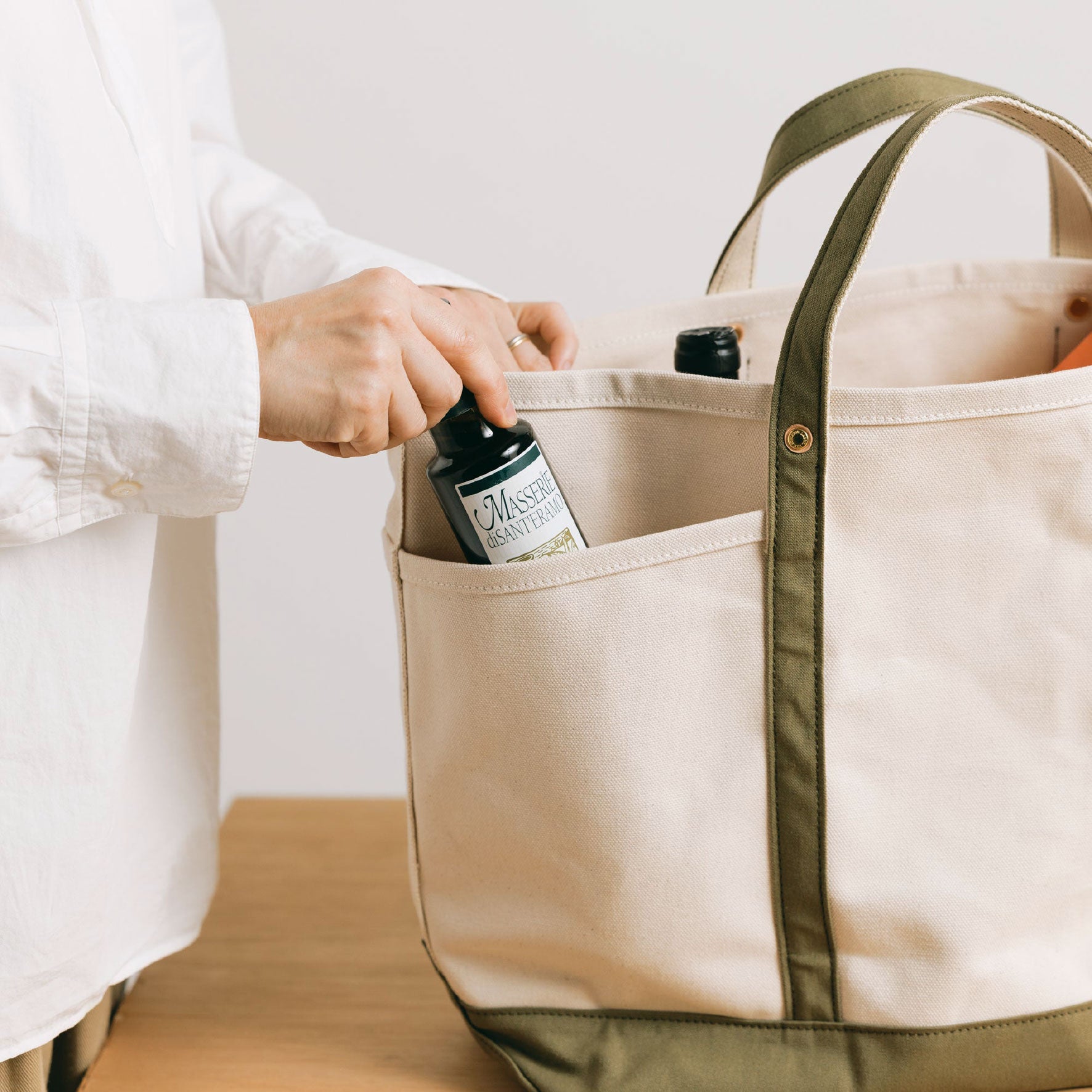 The Superior Labor - Carry Case - The TSL - White × Khaki
