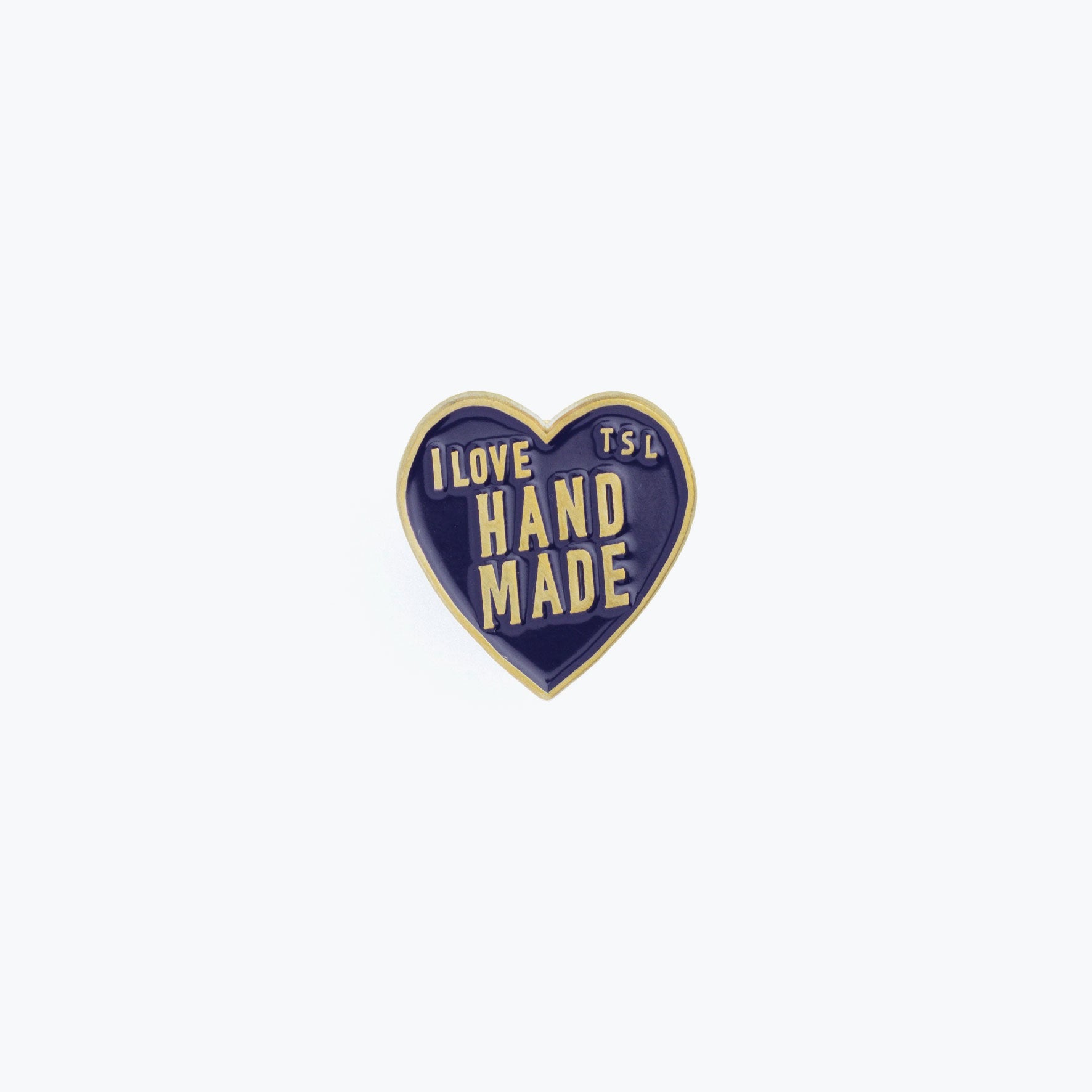 The Superior Labor - Pin - Heart Logo - Navy
