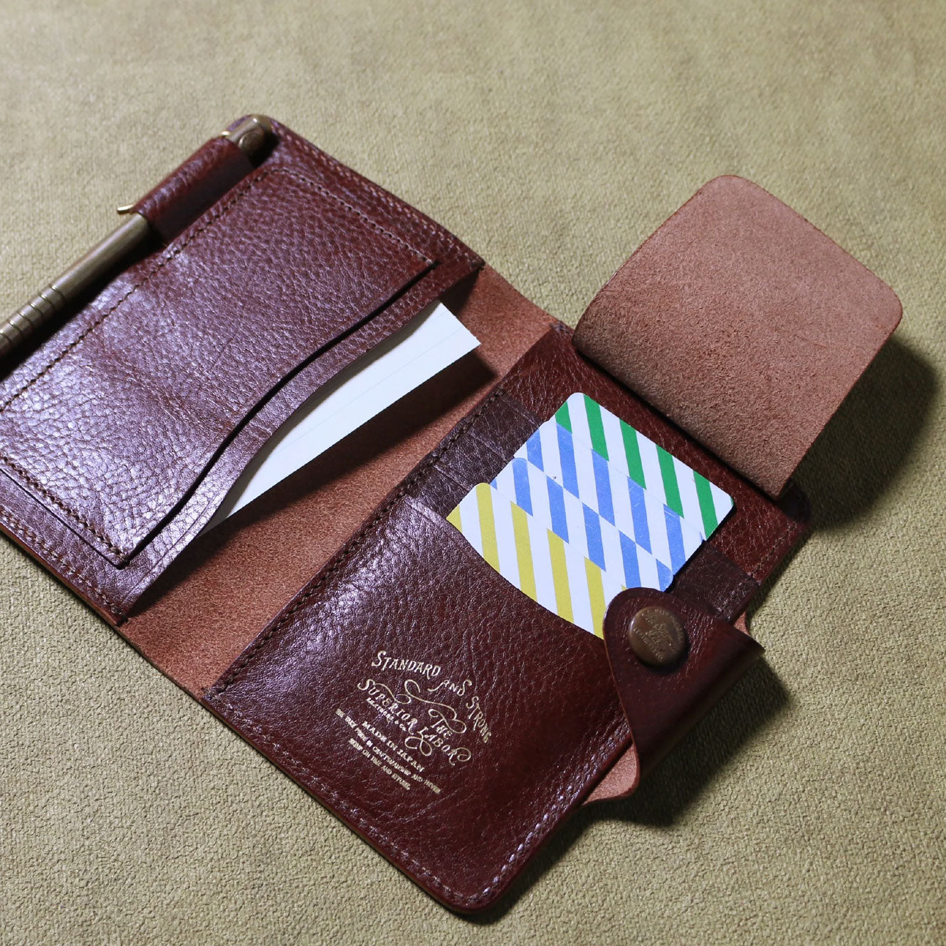 The Superior Labor - Traveler's Note Cover - Leather - Brown <Outgoing>