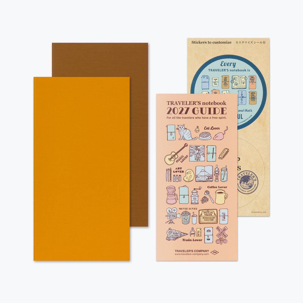Traveler's Company - 2027 Diary - Insert - Regular - Weekly Vertical