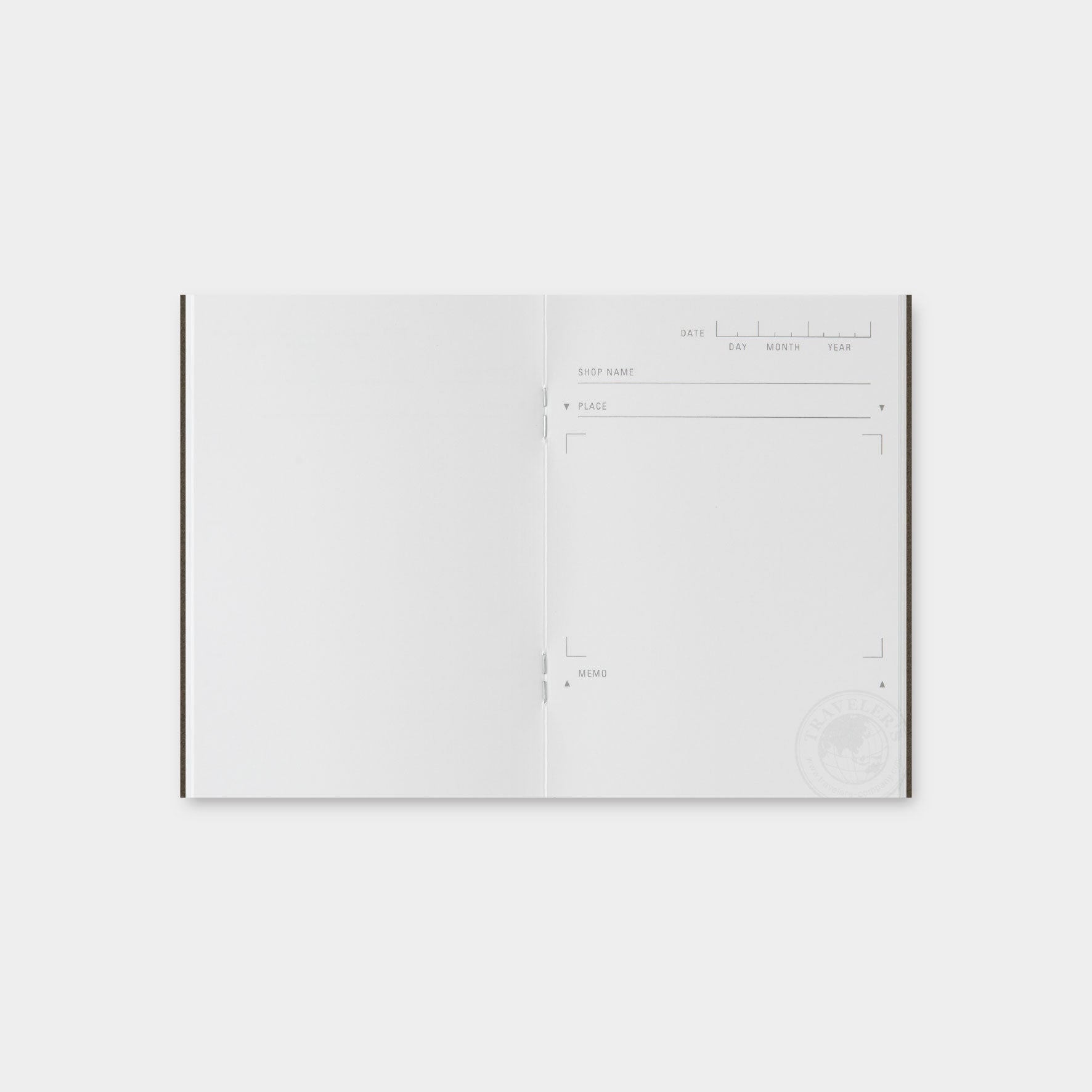 Traveler's Factory - Insert - Partner Shops Passport