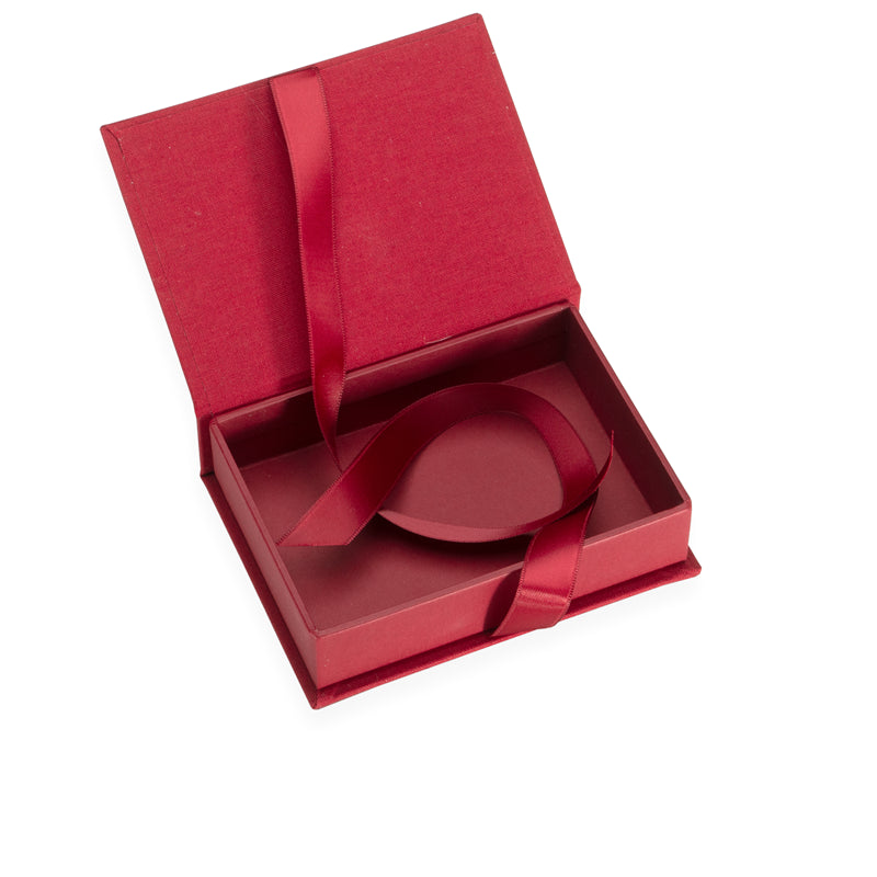 Bookbinders Design - Box - A6 + Silk Ribbon - Rose Red