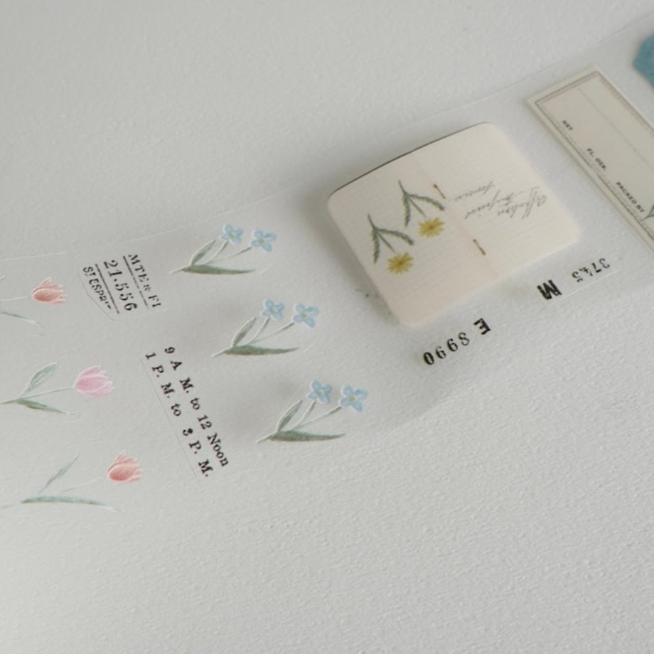 Yohaku - Roll Sticker - Garden <Outgoing>