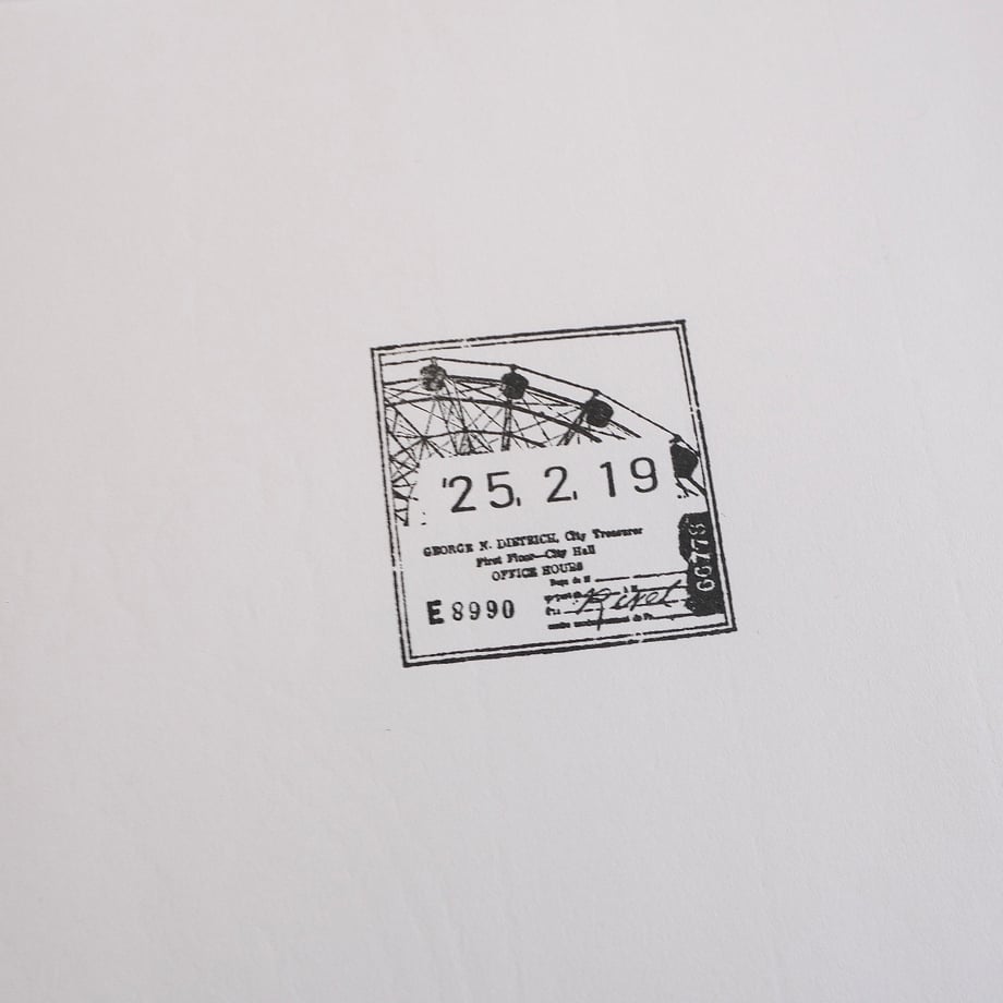Yohaku - Stamp - Date Stamp - Nostalgia