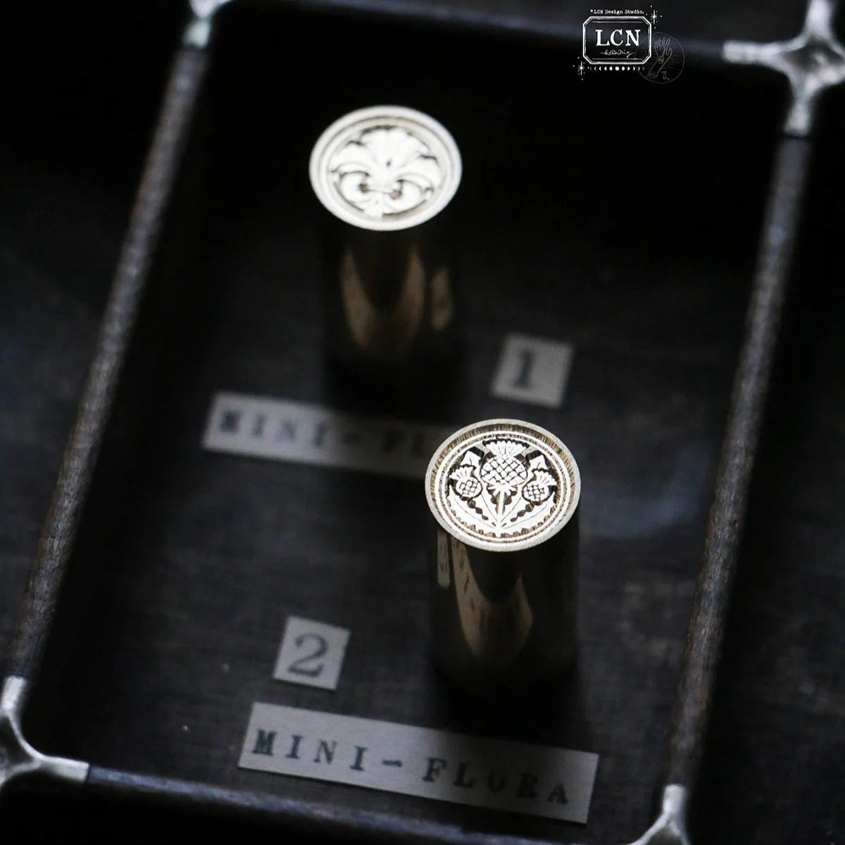 LCN Design Studio - Wax Seal Stamp Set - Flora (Double-Sided)