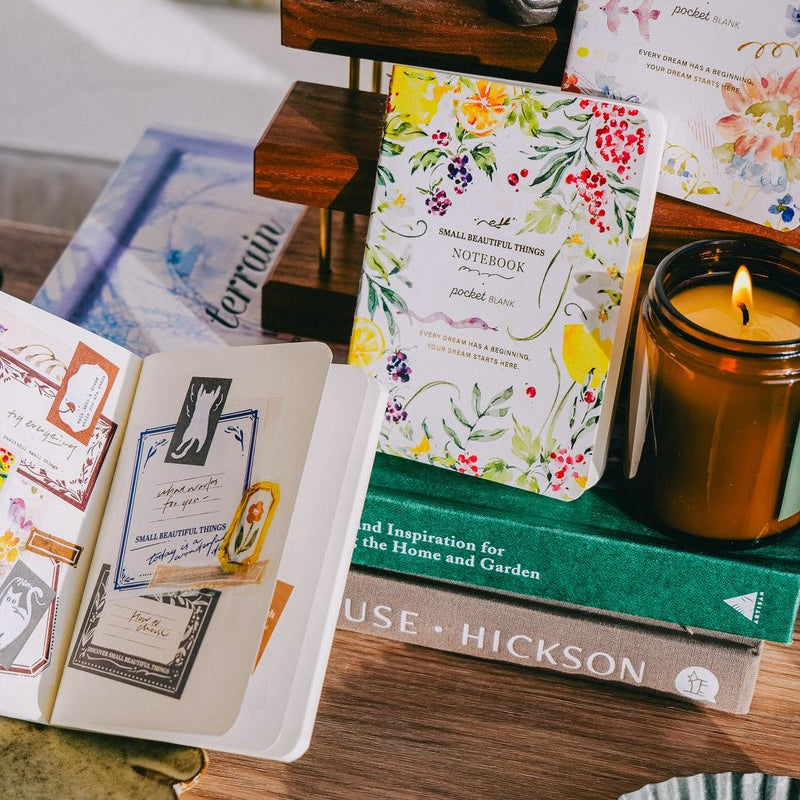 Meow Illustration - Notebook - Summer Berry