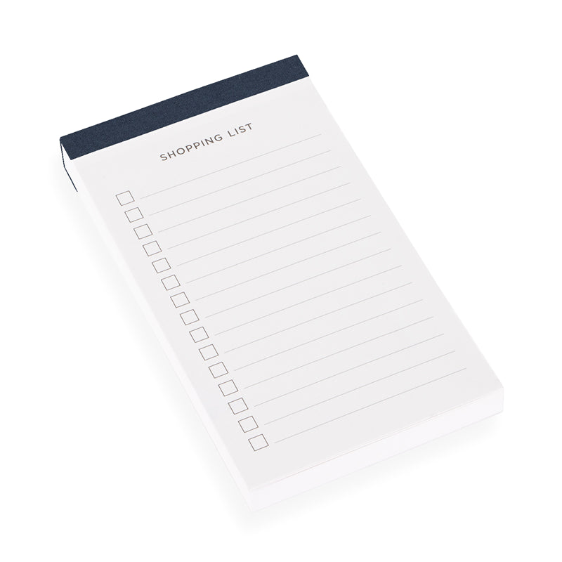 Bookbinders Design - Planner - Shopping List - Smoke Blue