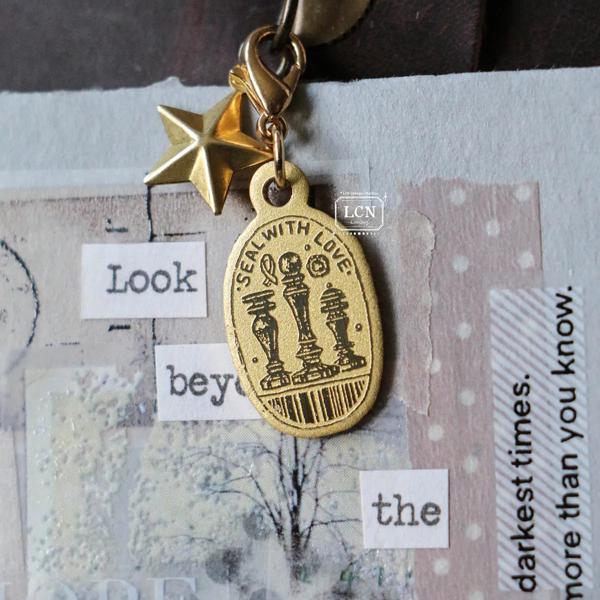 LCN Design Studio - Charm - Seal With Love