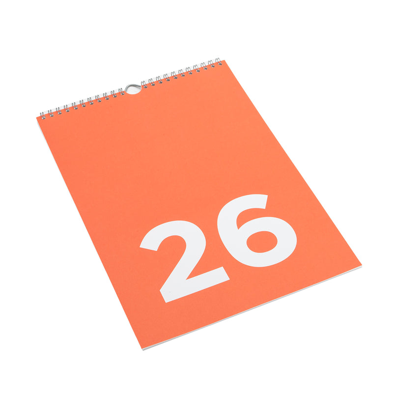 Bookbinders Design - 2026 Calendar - A4