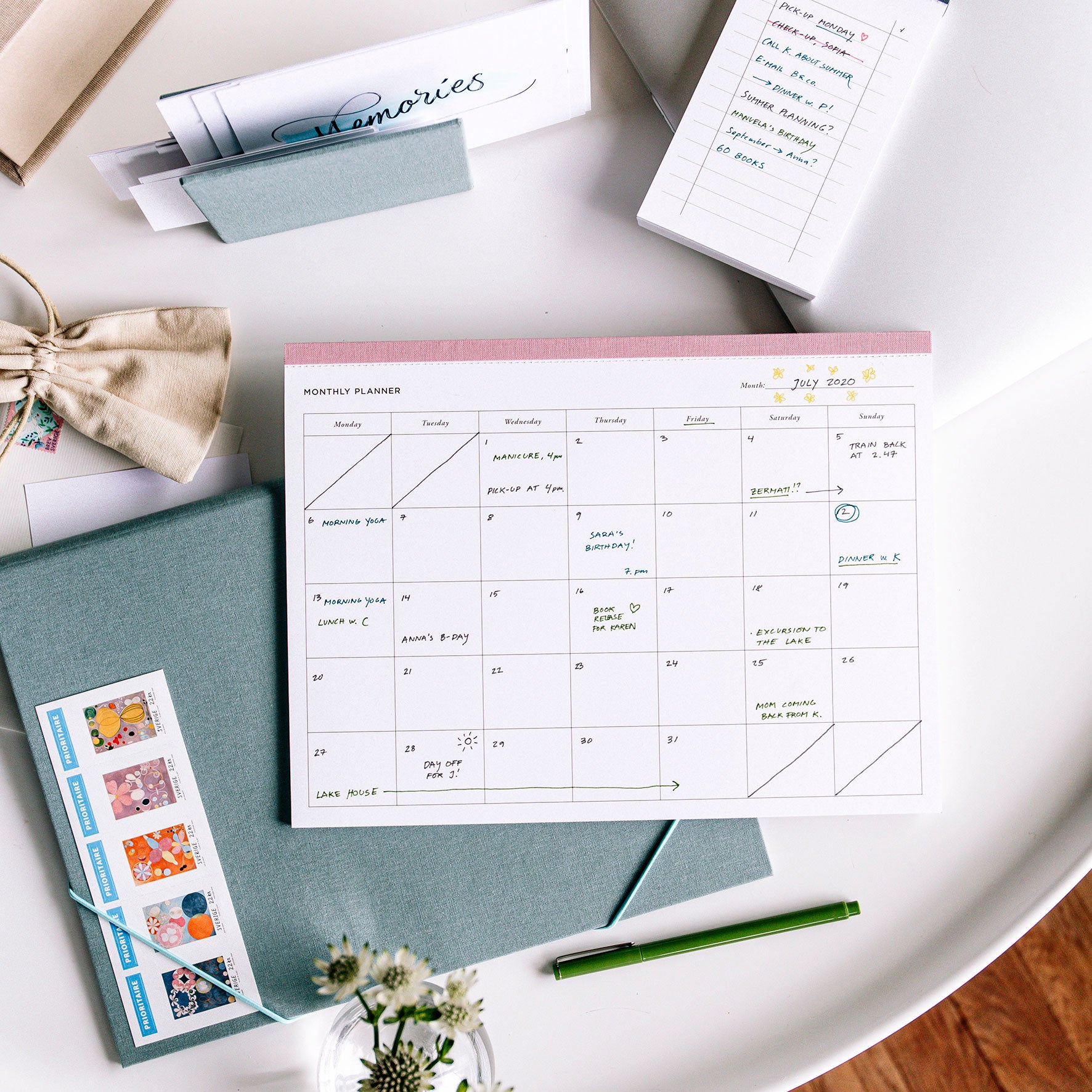Bookbinders Design - Planner - Monthly - Sun Yellow <Outgoing>