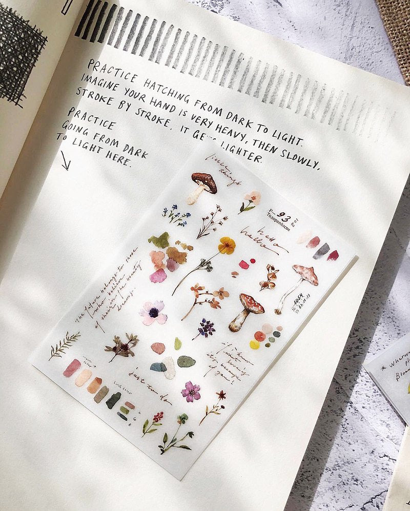 Pion - Planner Sticker - Garden <Outgoing>