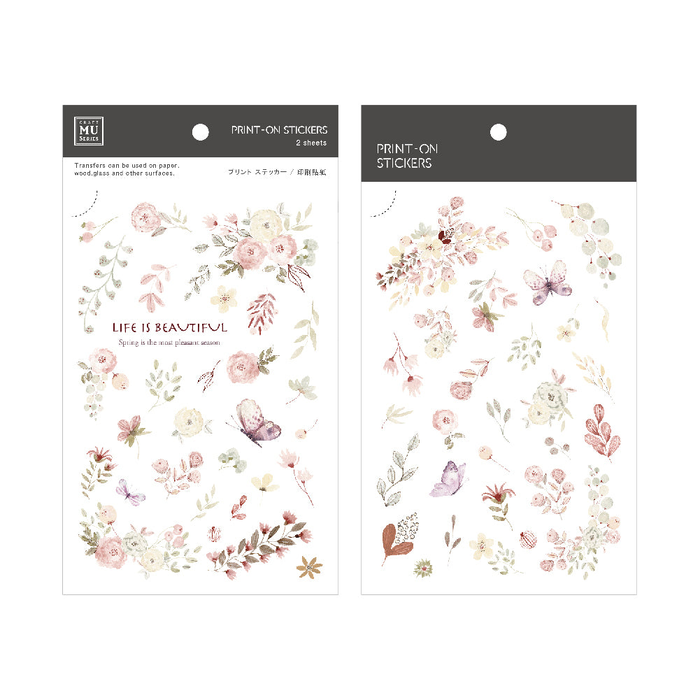 MU Lifestyle - Planner Sticker - Print On - #184