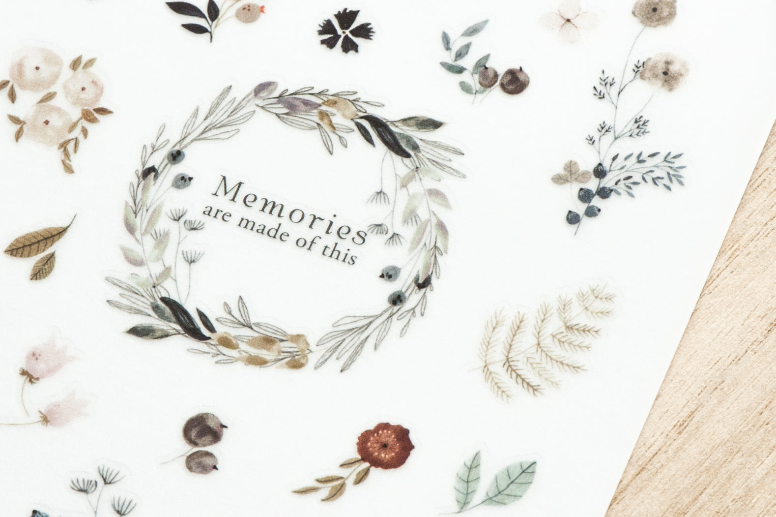 MU Lifestyle - Planner Sticker - Print On - #202 <Outgoing>