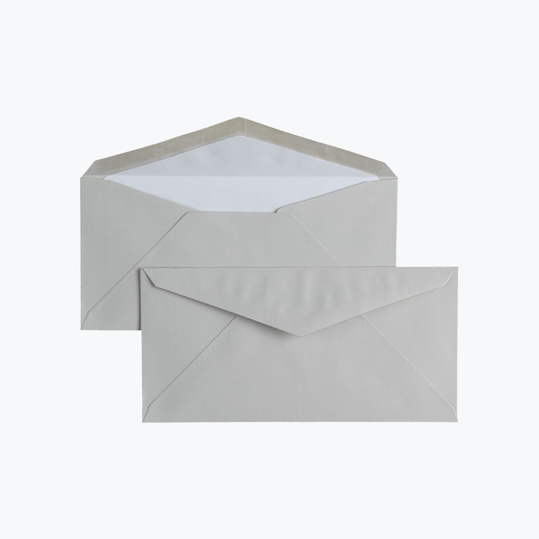 Crown Mill - Envelopes - Lined - DL - Grey