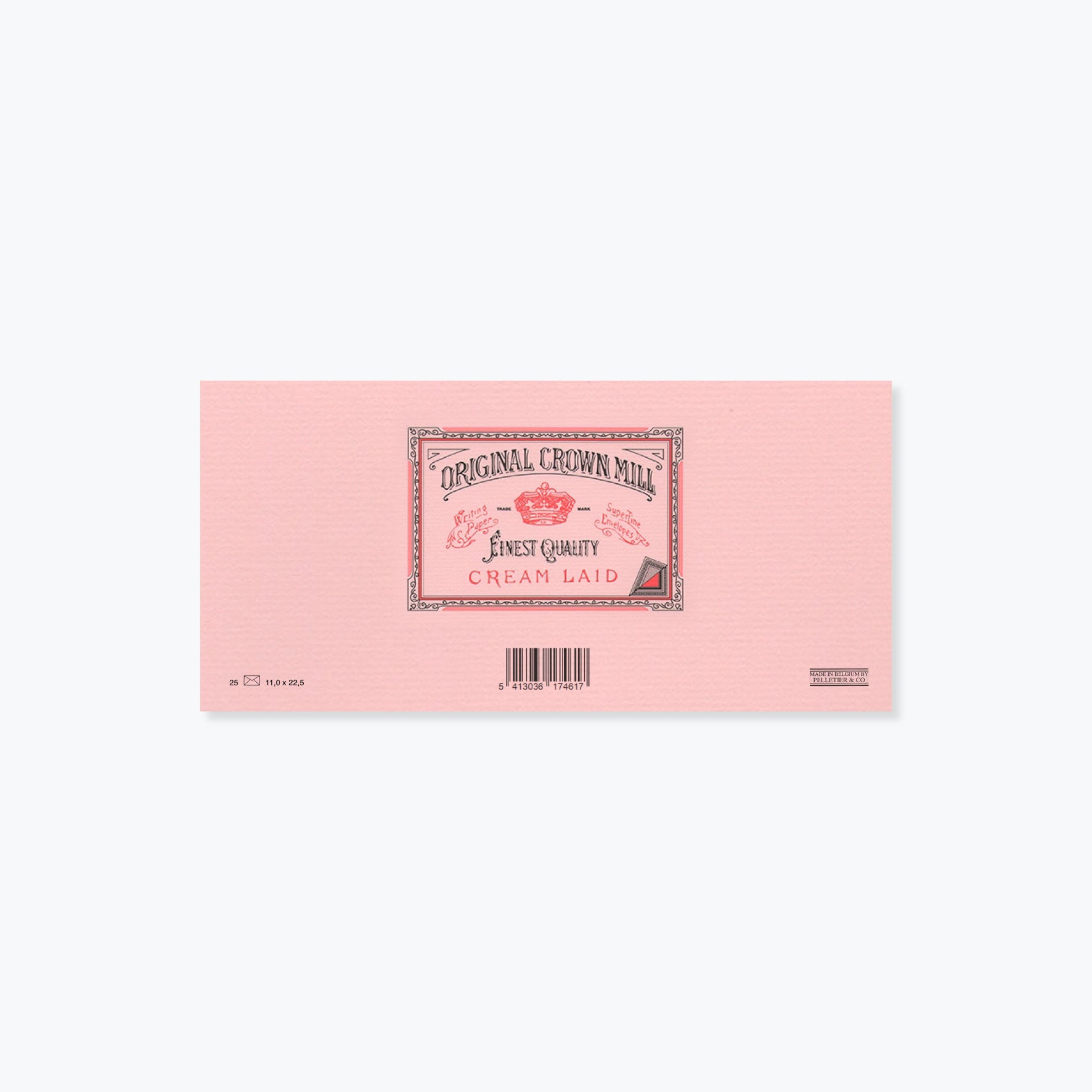 Crown Mill - Envelopes - Lined - DL - Pink