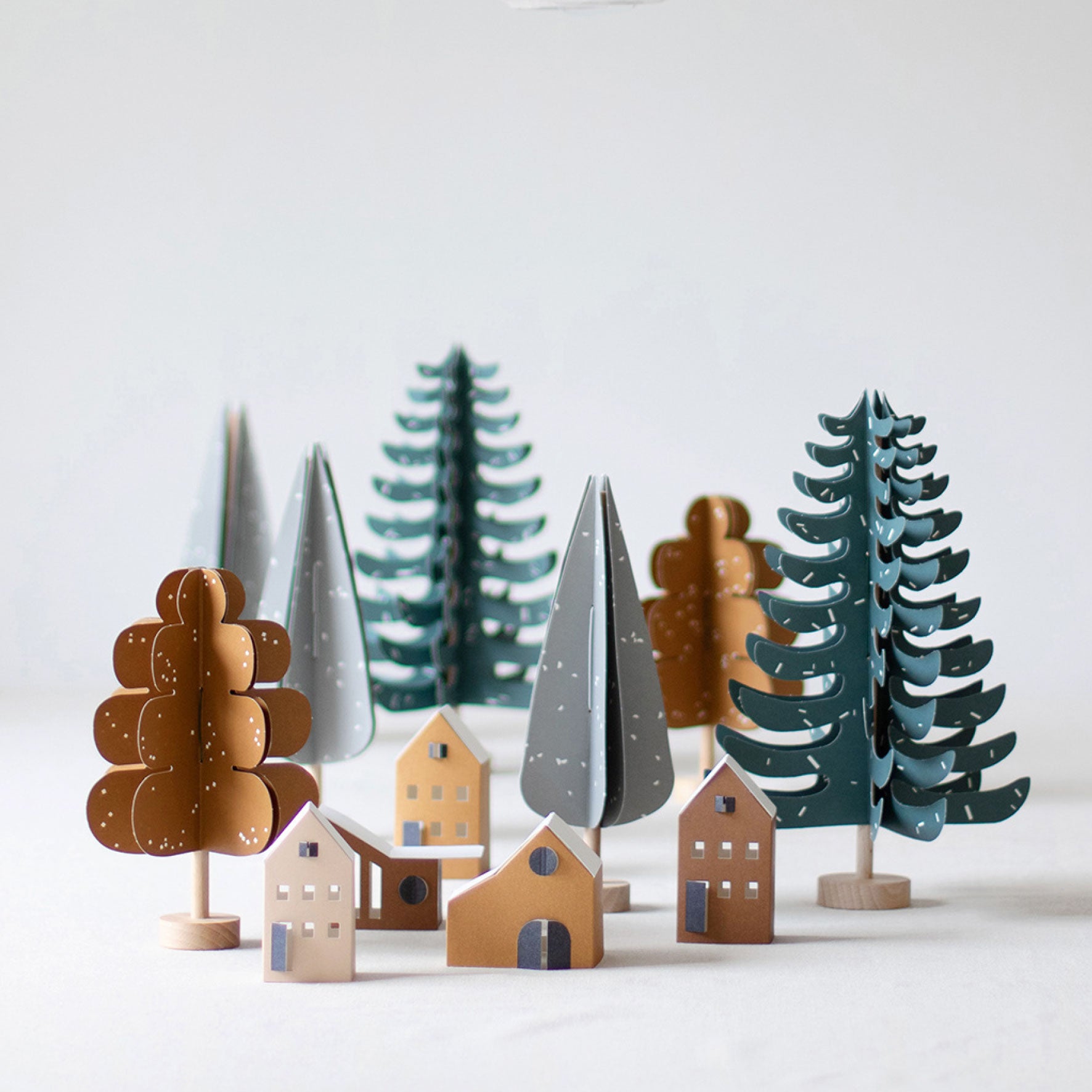 Jurianne Matter - Ornament - Tree - Cypress - Grey