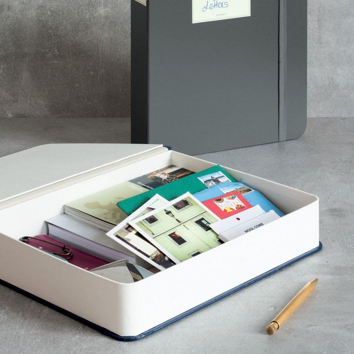 Leuchtturm1917 - Box - A4+ Book Box - Light Grey <Outgoing>