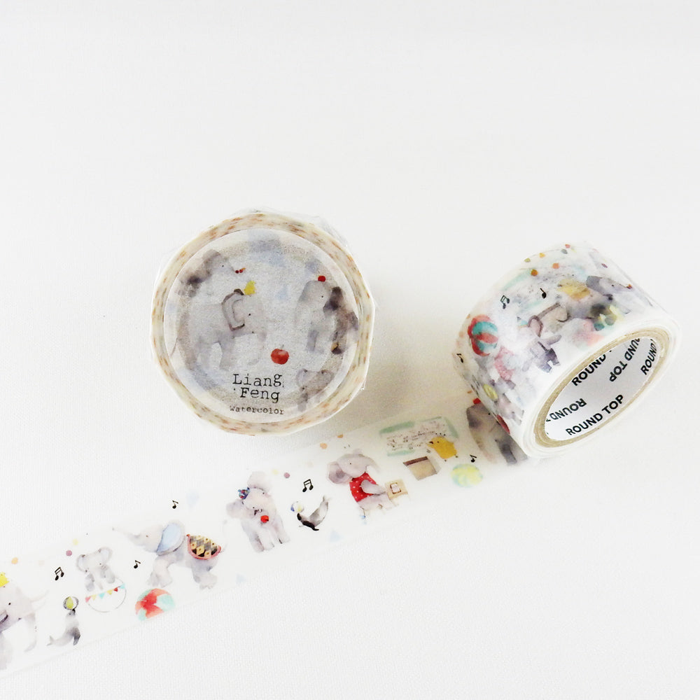 Round Top - Liang Feng Design Washi Tape <Outgoing>