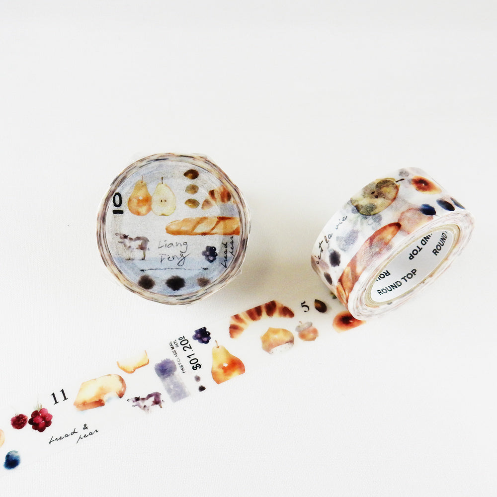 Round Top - Liang Feng Design Washi Tape <Outgoing>
