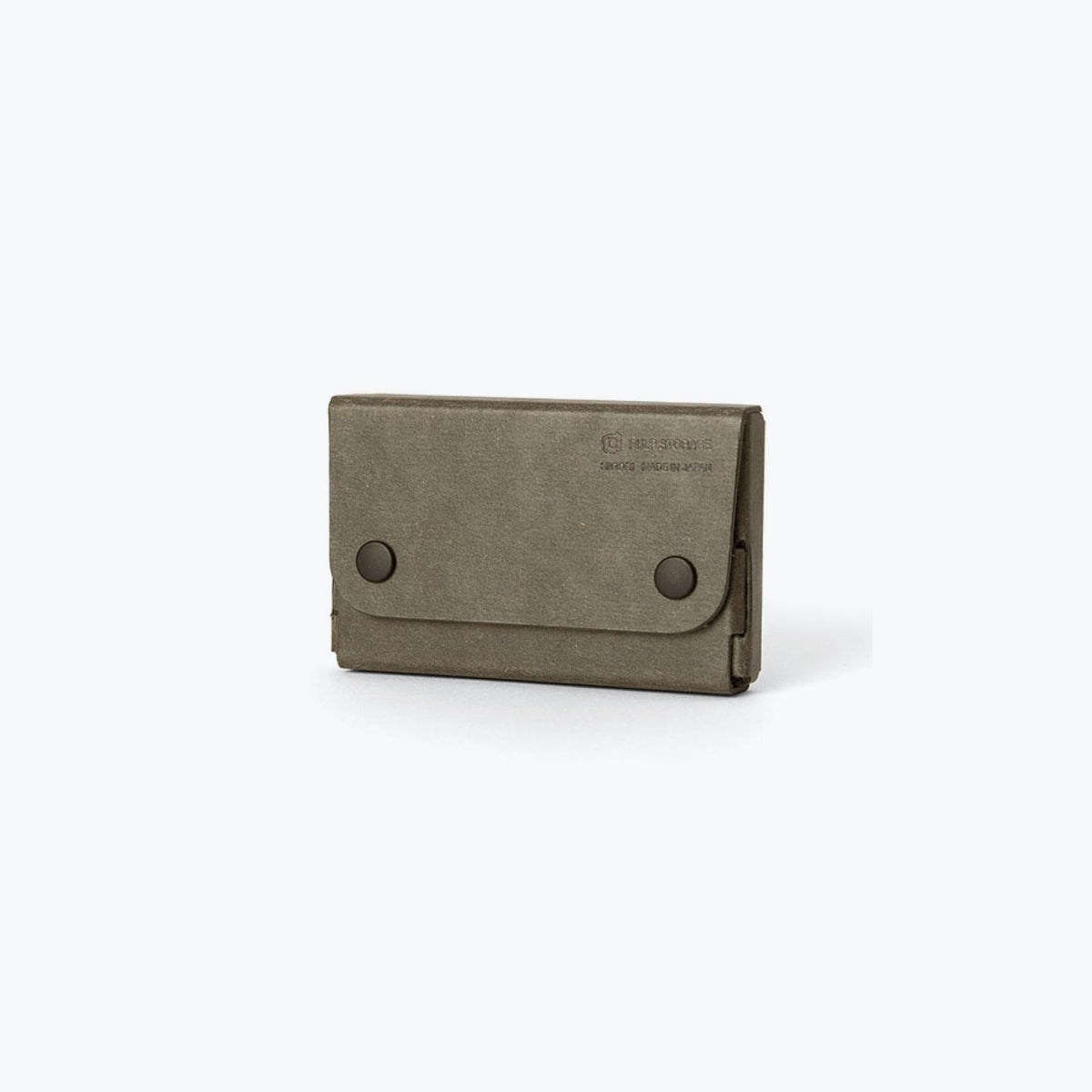 Midori card case in black