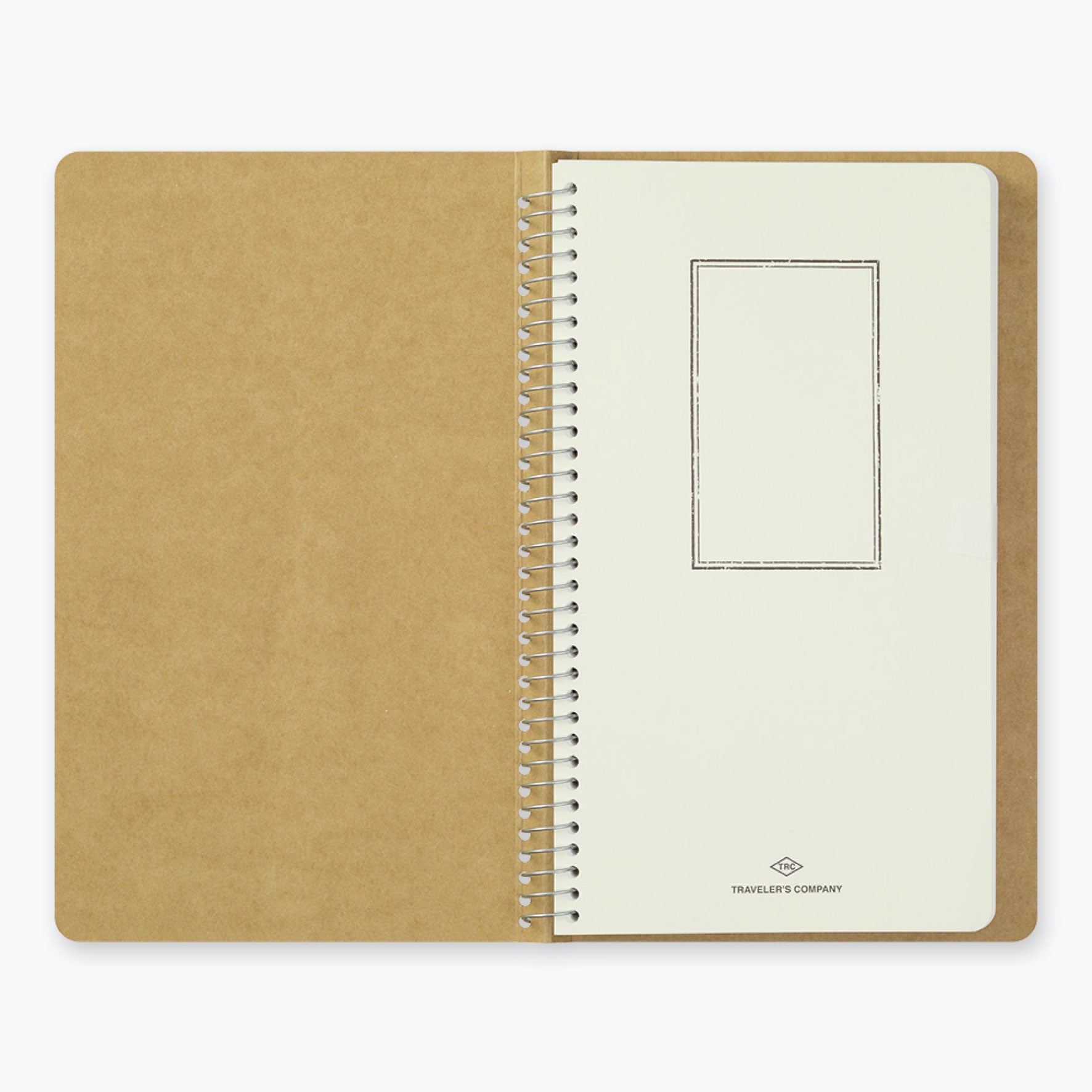 Midori - Notebook - Spiral Ring - A5 Slim - MD Paper White