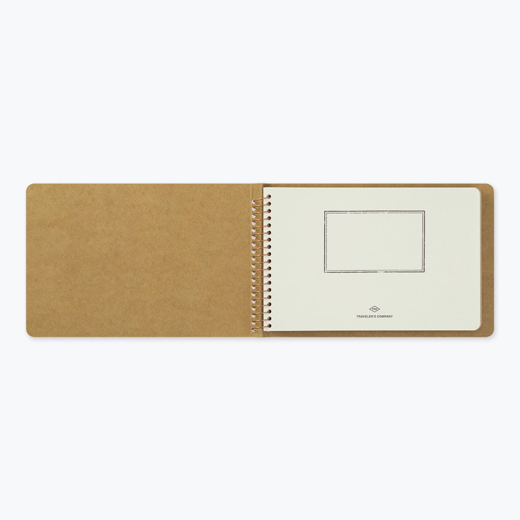 Midori - Notebook - Spiral Ring - B6 - DW Kraft Paper