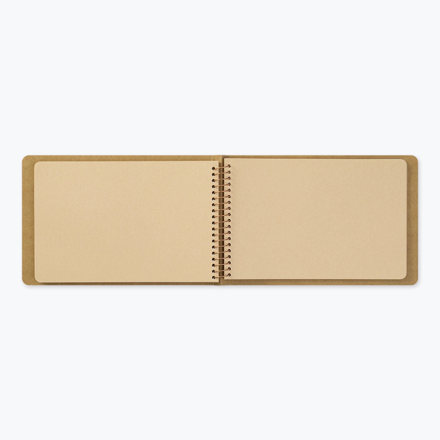 Midori - Notebook - Spiral Ring - B6 - DW Kraft Paper