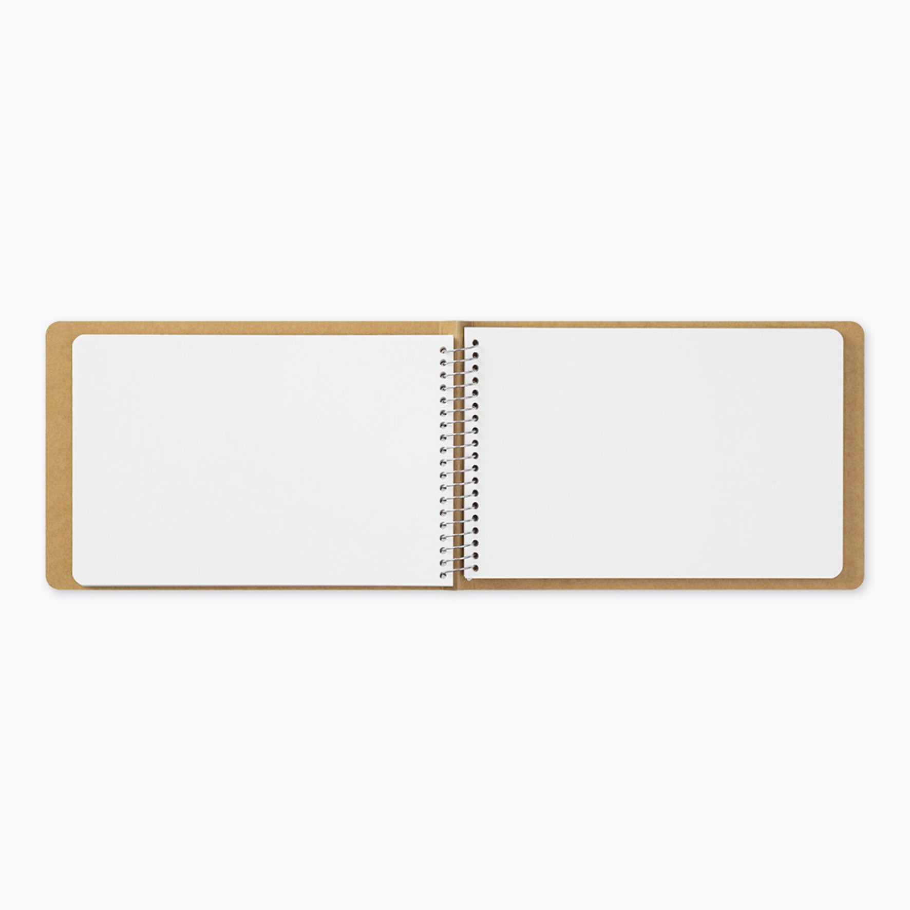 Midori - Notebook - Spiral Ring - B6 - MD Paper White