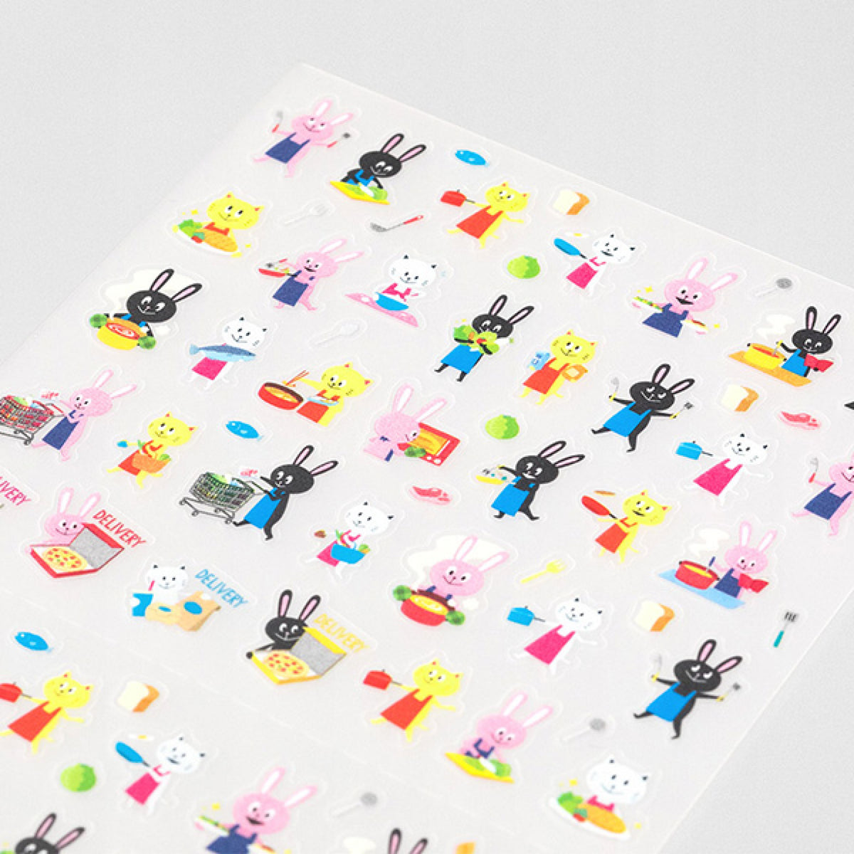 Midori - Planner Sticker - Seal Collection - Food Planning <Outgoing>