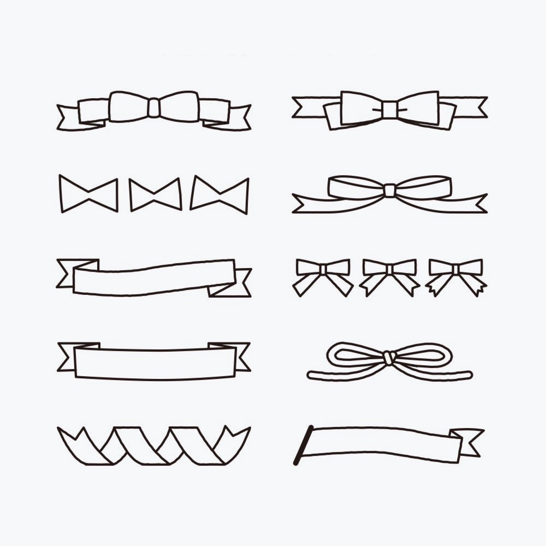 Midori - Stamp - Rotating - Ribbons