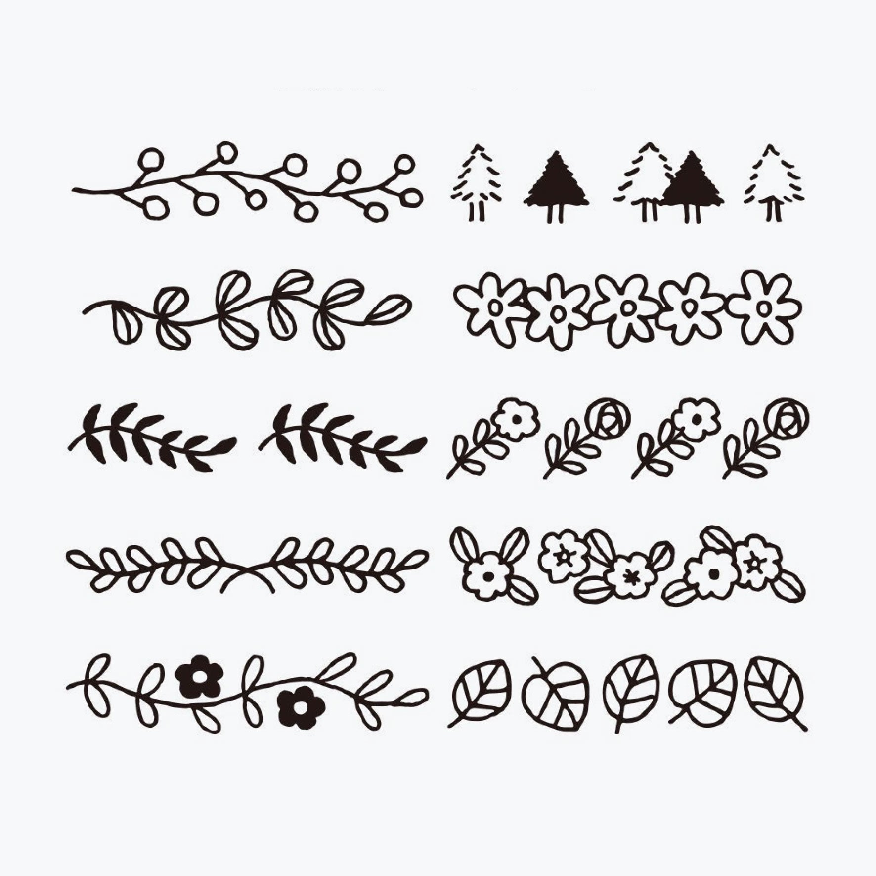 Midori - Stamp - Rotating - Plants