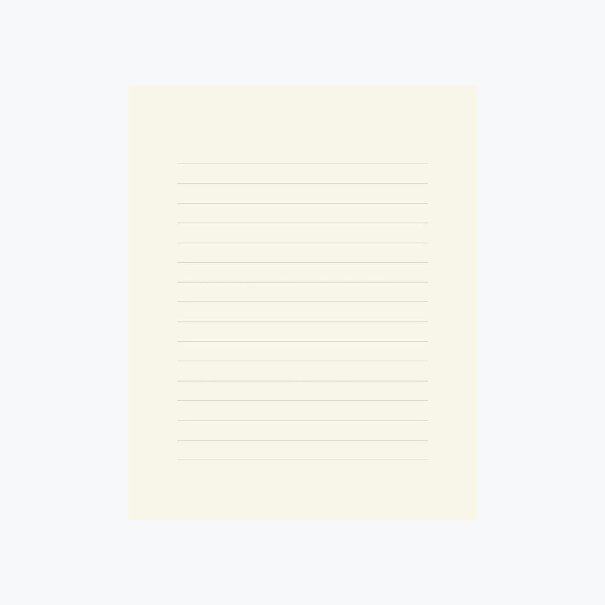 Midori - Writing Pad - Cream
