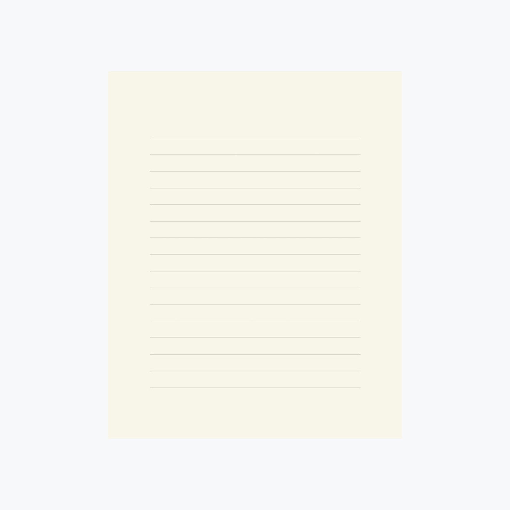 Midori - Writing Pad - Cream