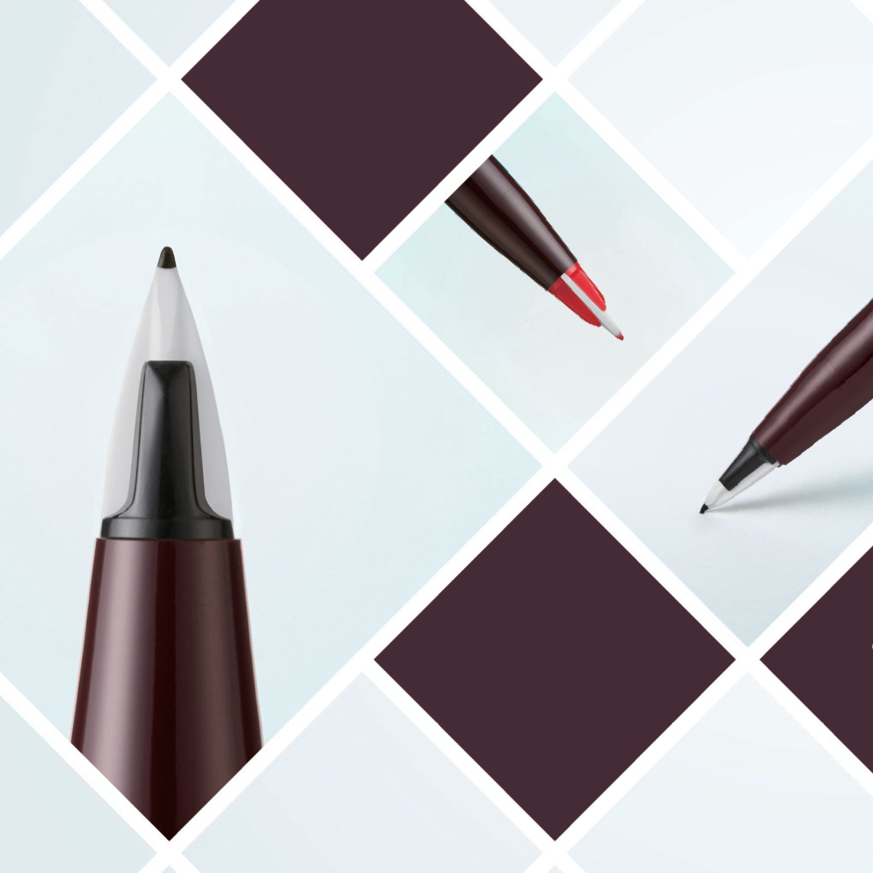 Pentel - Kind of Fountain Pen - PulaMan - Sepia