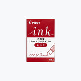 Pilot - Fountain Pen Cartridges - Regular - Red