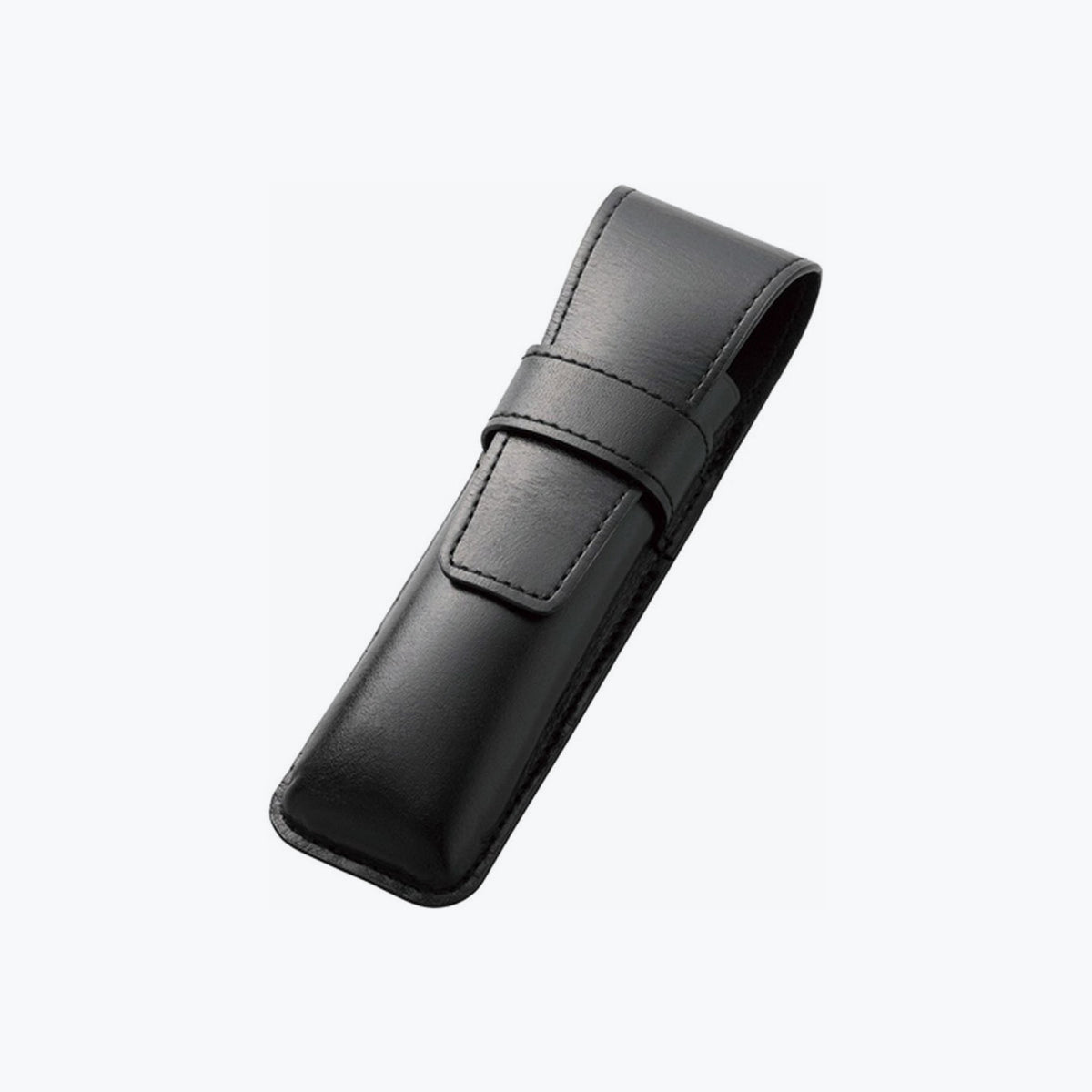 Pilot - Pen Pouch - Leather - For Two - Black