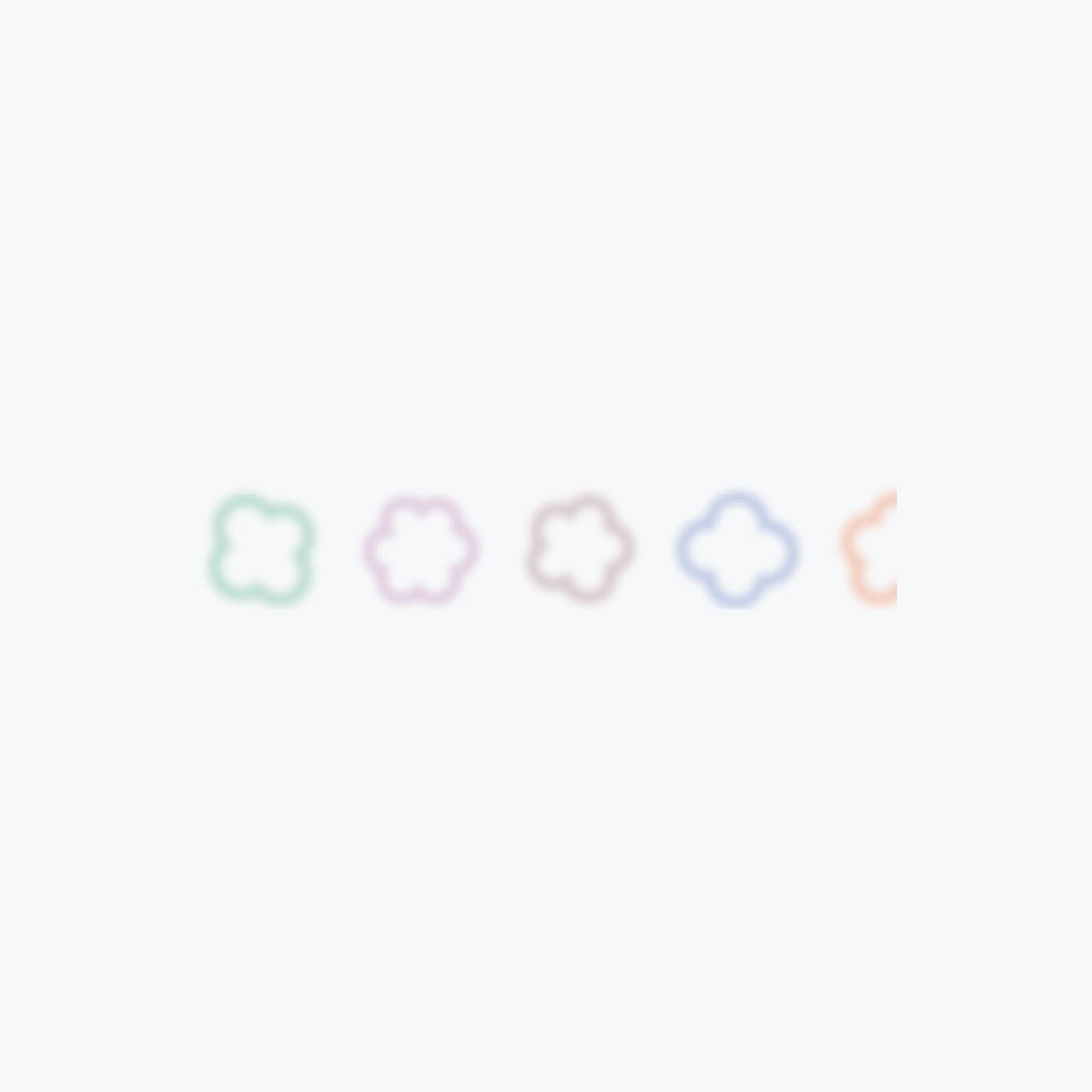 Plus - Washi Tape - Deco Rush - 10mm - Soft Flowers