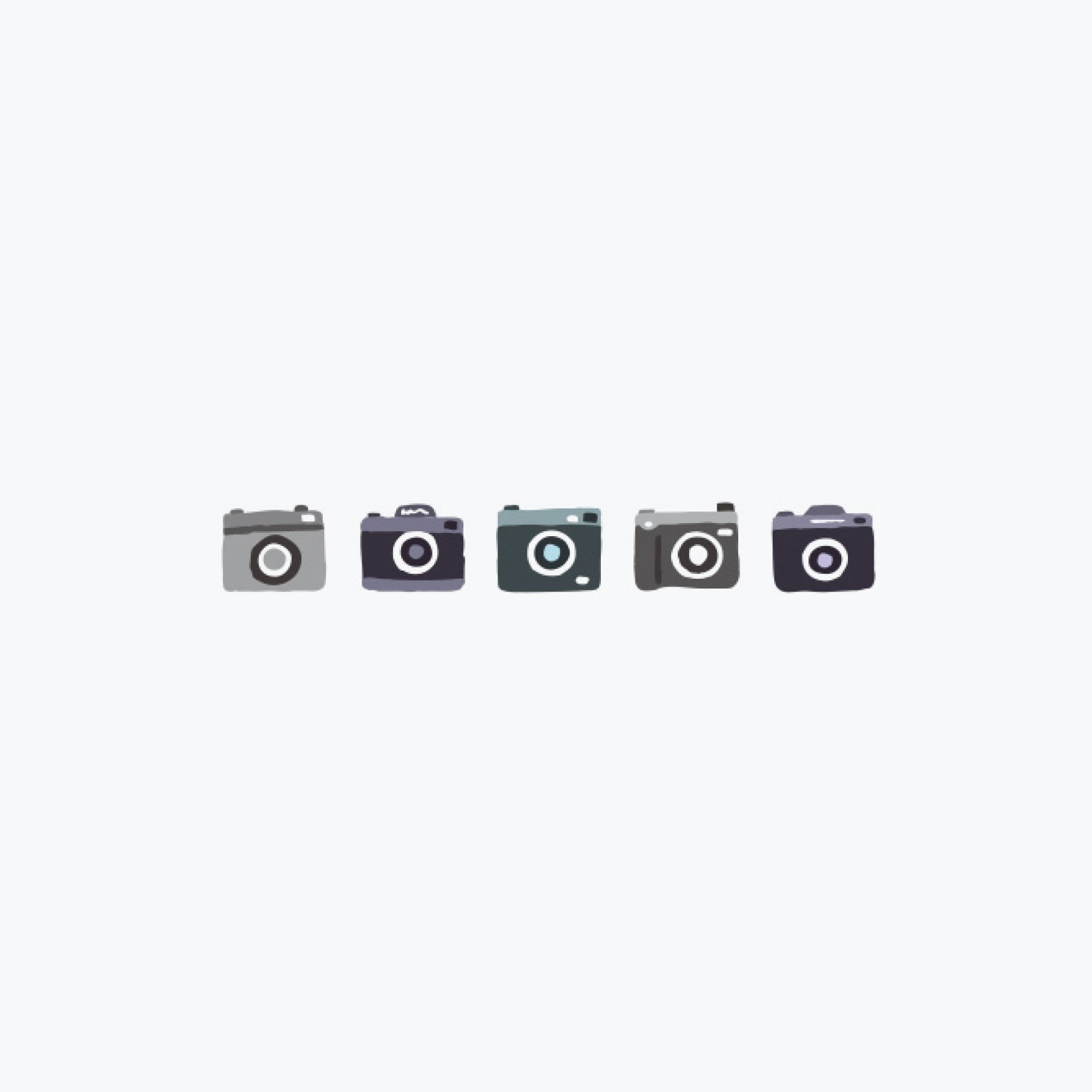 Plus - Washi Tape - Deco Rush 2022 - 6mm - Cameras <Outgoing>
