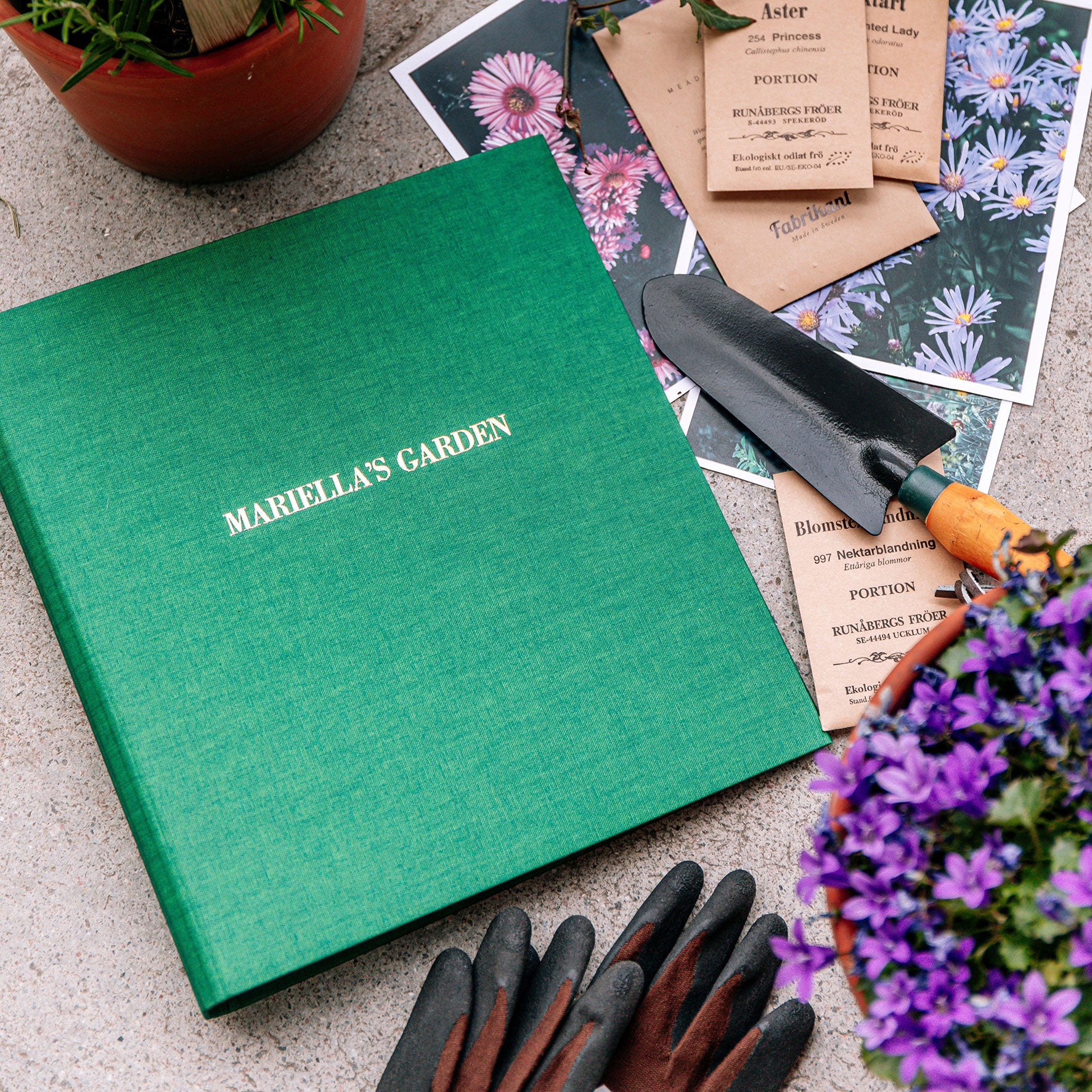 Bookbinders Design - Cloth Ringbinder - A4 - Green