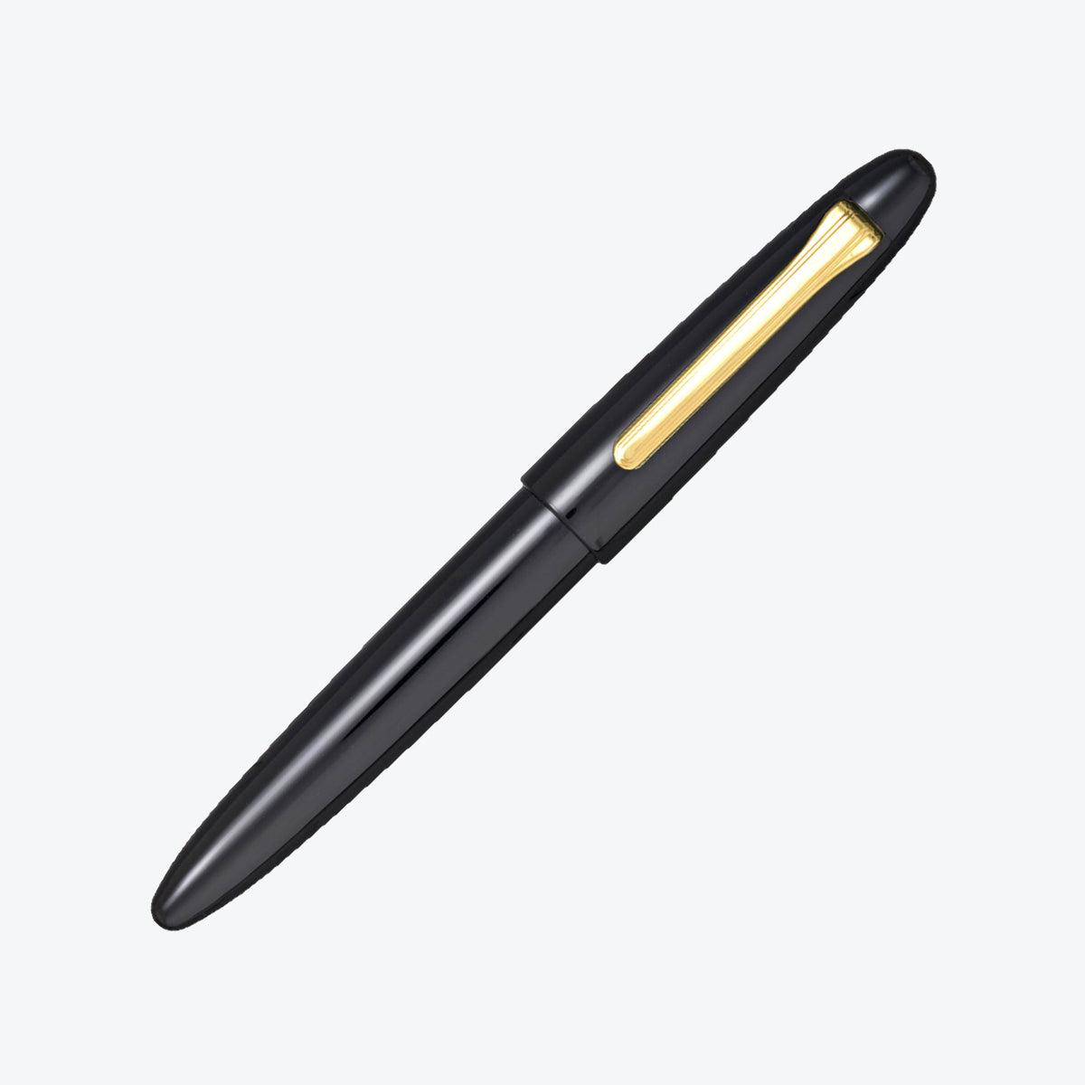Sailor 1911 King of Pens fountain pen lacquered with black Urushi, capped