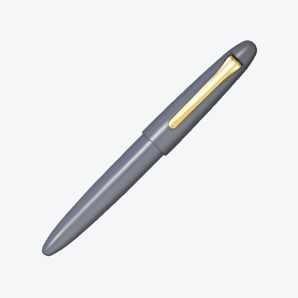 Sailor 1911 King of Pens Urushi Kaga fountan pen in smoke grey colour, capped