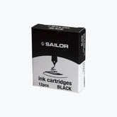 Sailor - Fountain Pen Ink - Cartridges - Standard - Black