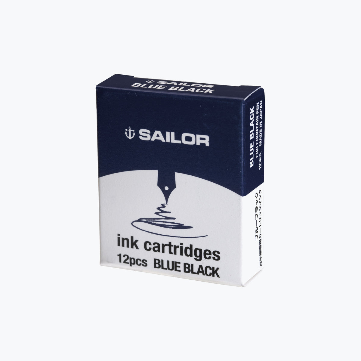 Sailor - Fountain Pen Ink - Cartridges - Standard - Blue-Black