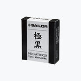Sailor - Fountain Pen Ink - Cartridges - Nano - Kiwaguro Ink