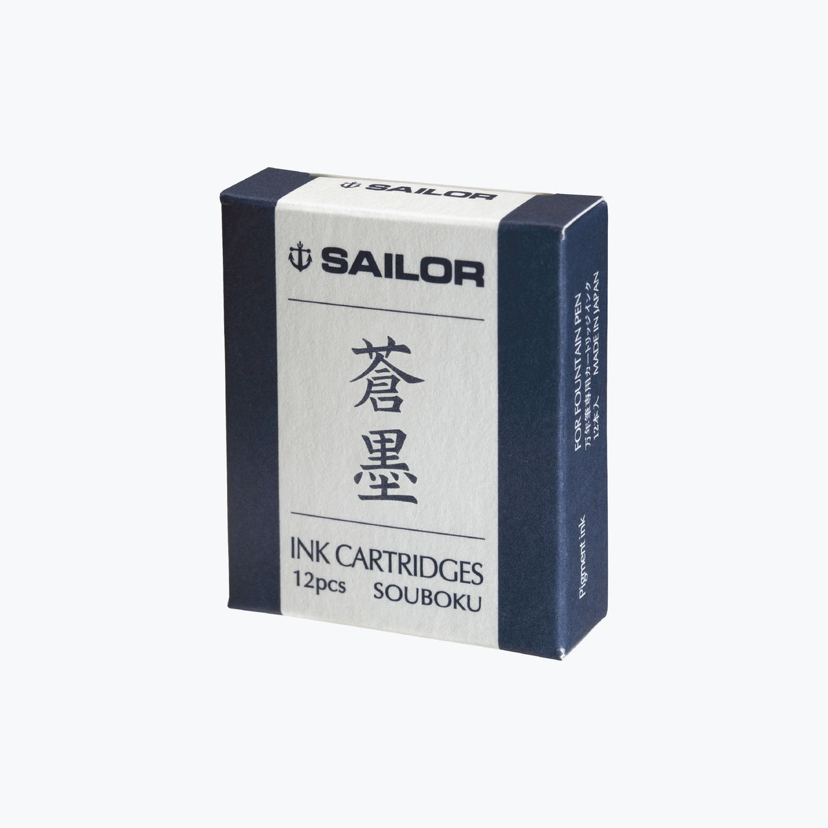 Sailor - Fountain Pen Ink - Cartridges - Nano - Sou Boku Ink
