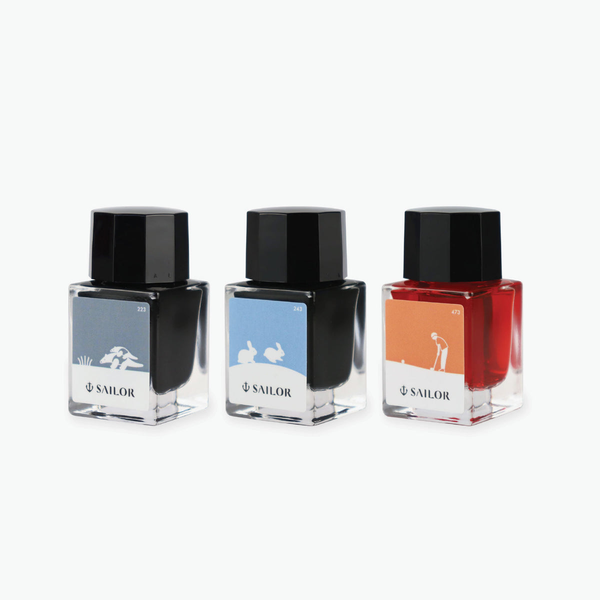 Sailor - Fountain Pen Ink Set - Harappa +10 - Set of 3 <Outgoing>
