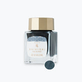 Sailor Shikiori Kasasagi dark teal fountain pen ink in a glass bottle