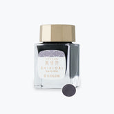 Sailor Shikiori Kazariki bane fountain pen ink in a glass bottle
